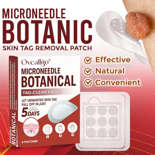 MicroNeedle Botanic Skin Tag Removal Patch